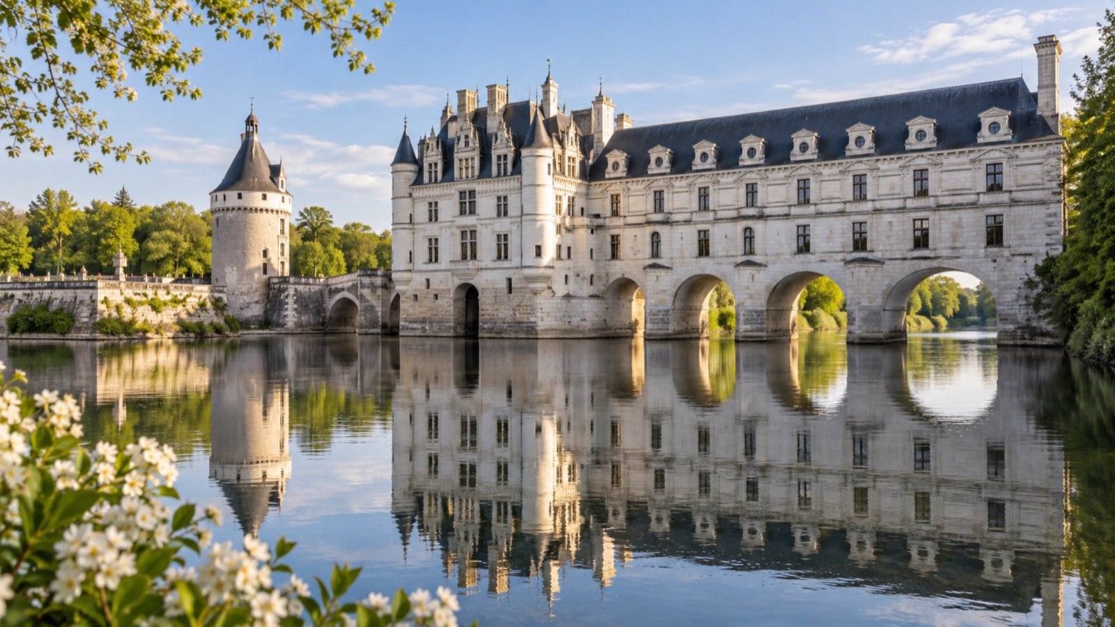 Château de Chenonceau over the River Cher